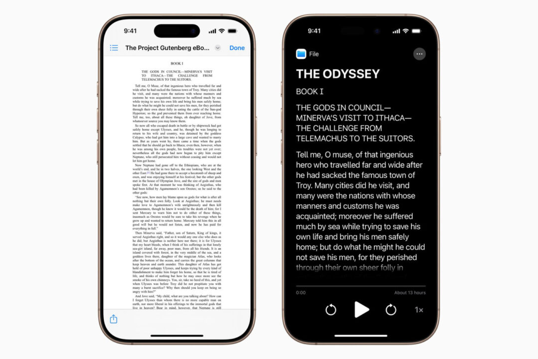 iOS 19 Lecteur Accessibilite