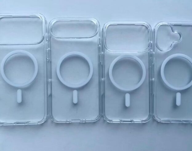 Image iPhone 17 : des coques MagSafe transparentes confirment les changements de design