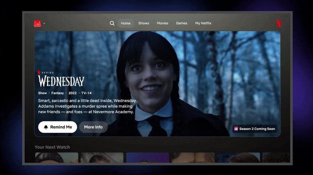 Netflix annonce une refonte majeure de son application TV sur l’Apple TV et iOS