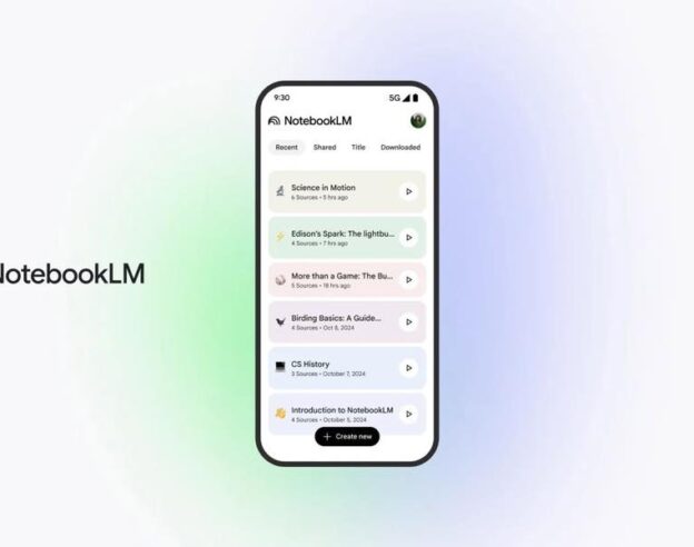 Image NotebookLM : Google lance sur iOS son outil de prise de note boosté à l’IA (sortie App Store)