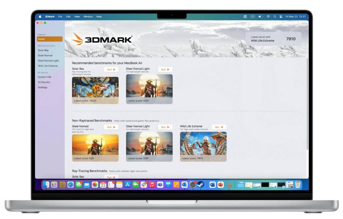 3DMark Application Mac