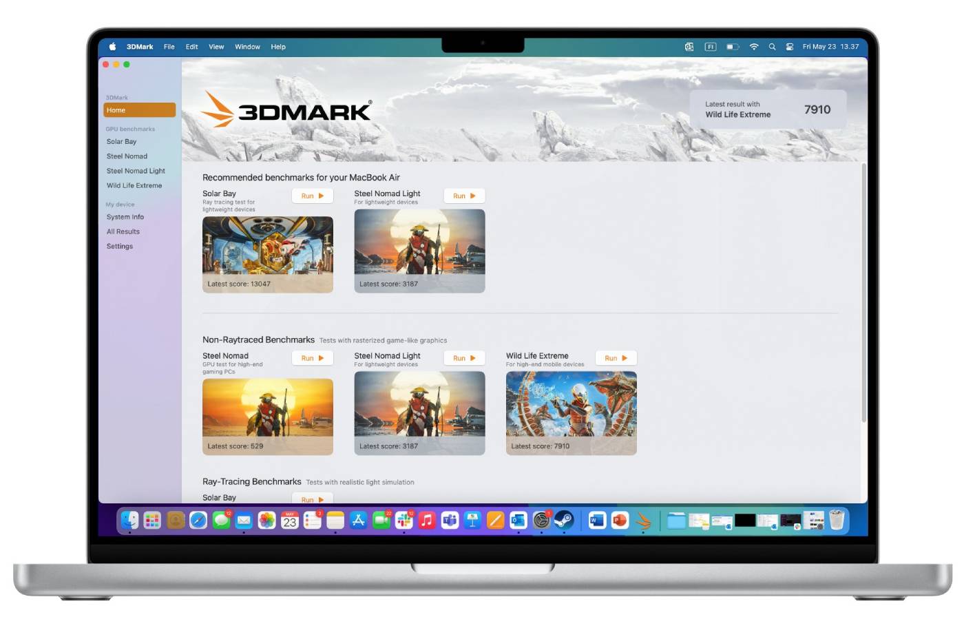 3DMark Application Mac