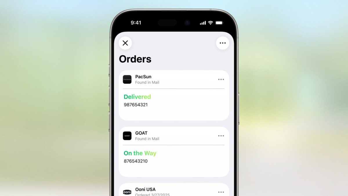 Application Cartes Wallets Commandes iOS 26
