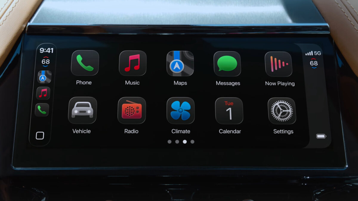 CarPlay Ultra iOS 26 Ecran Accueil