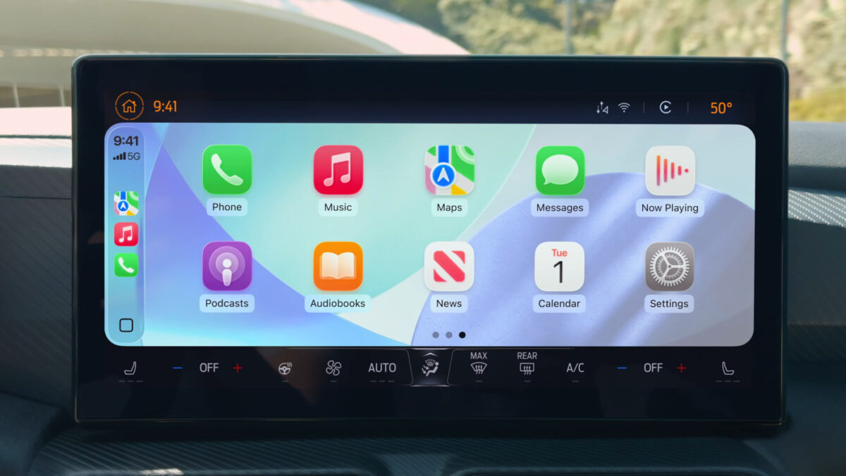 CarPlay iOS 26 Ecran Accueil