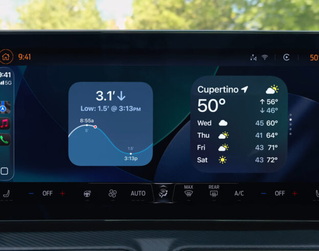 Image iOS 26.2 : CarPlay ajoute un widget supplémentaire dans les voitures