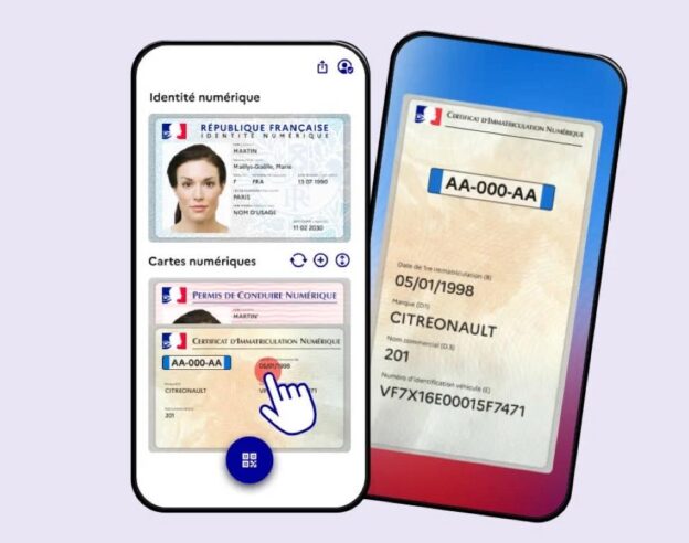 Image France Identité : la carte grise peut être ajoutée dans l’app