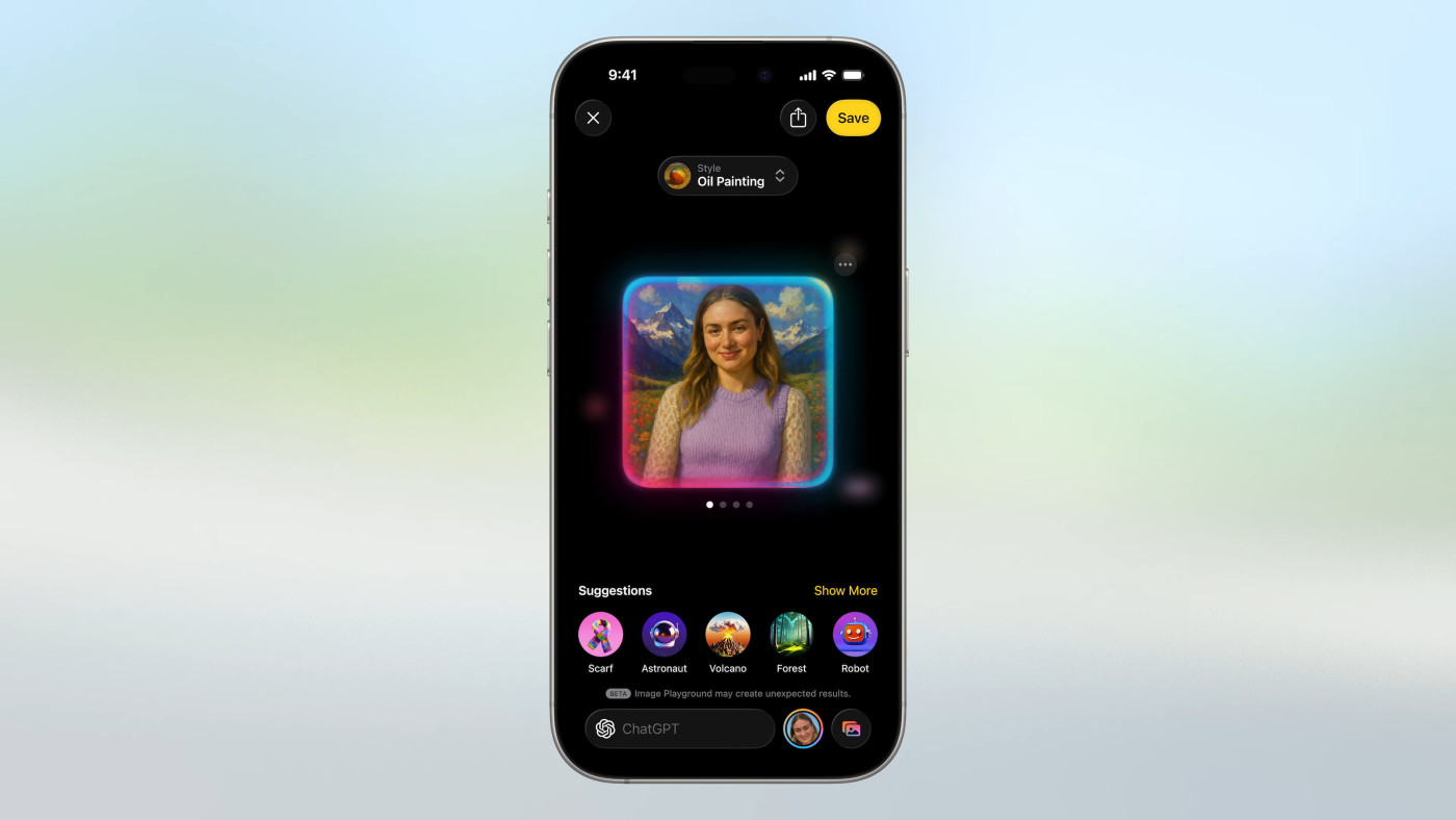 Image Playground iOS 26