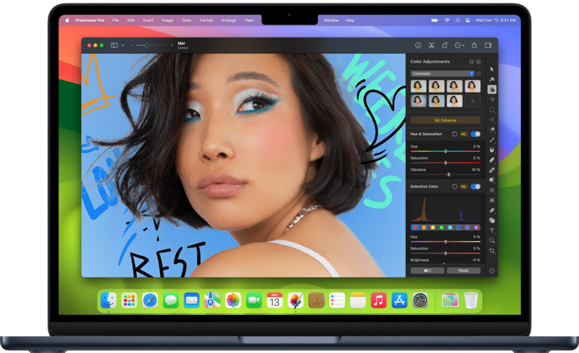 Pixelmator Pro Application Mac