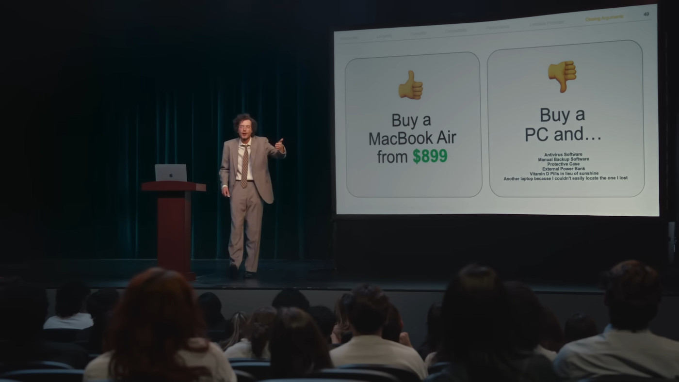 Publicite Mac The Parent Presentation