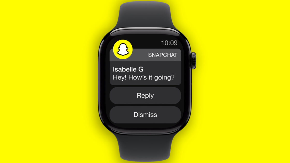 Snapchat Application Apple Watch