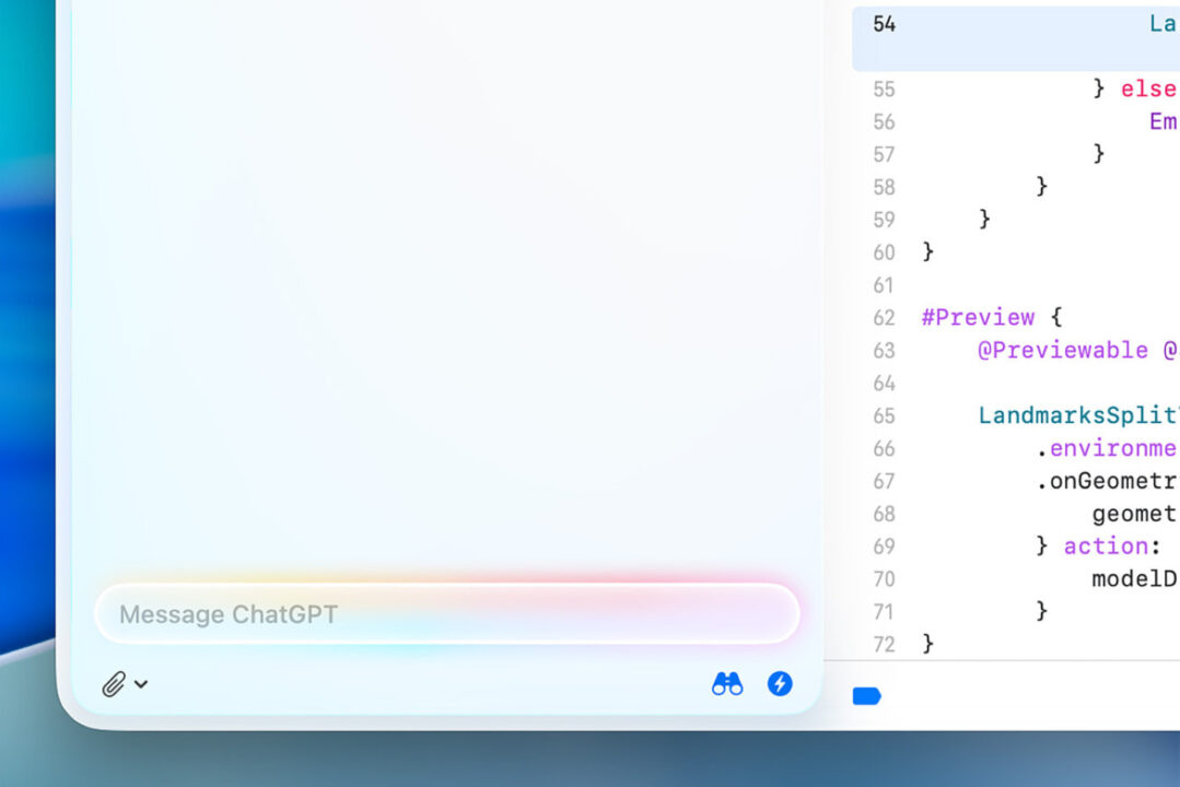 Xcode 26 ChatGPT