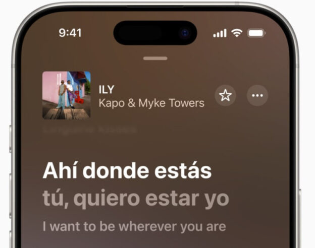 Image iOS 26.2 propose les paroles d’Apple Music hors ligne