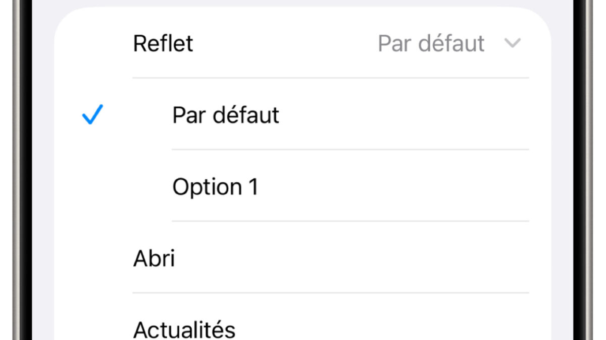 iOS 26 Beta 2 Sonnerie Option 1
