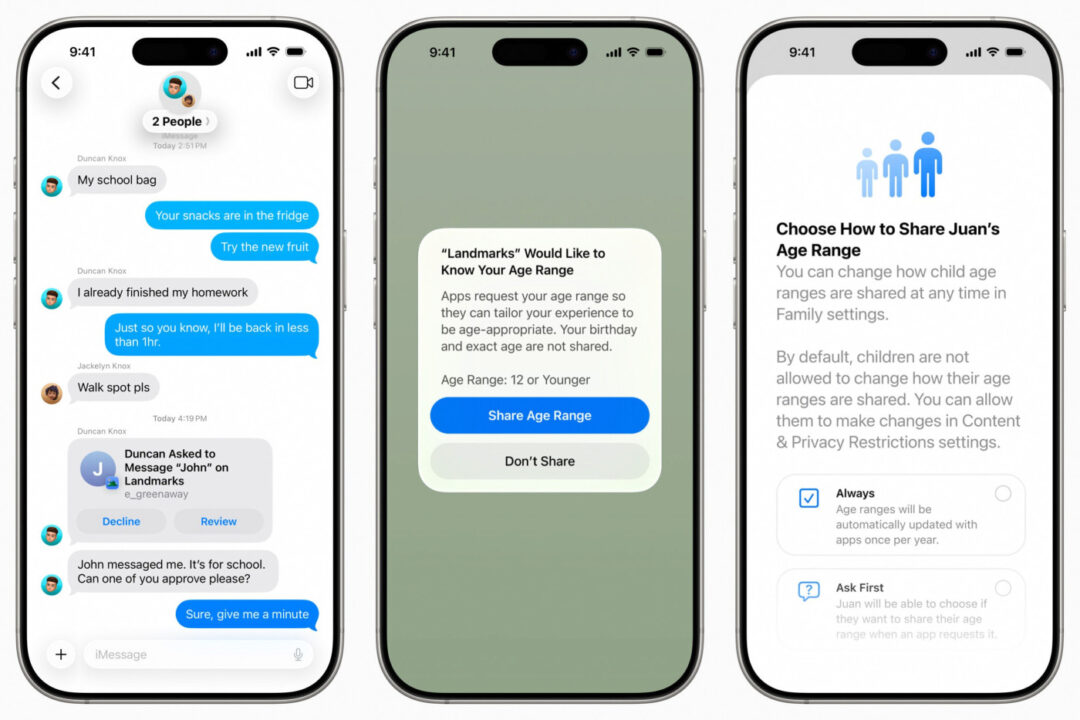 iOS 26 Outils Controles Parentaux