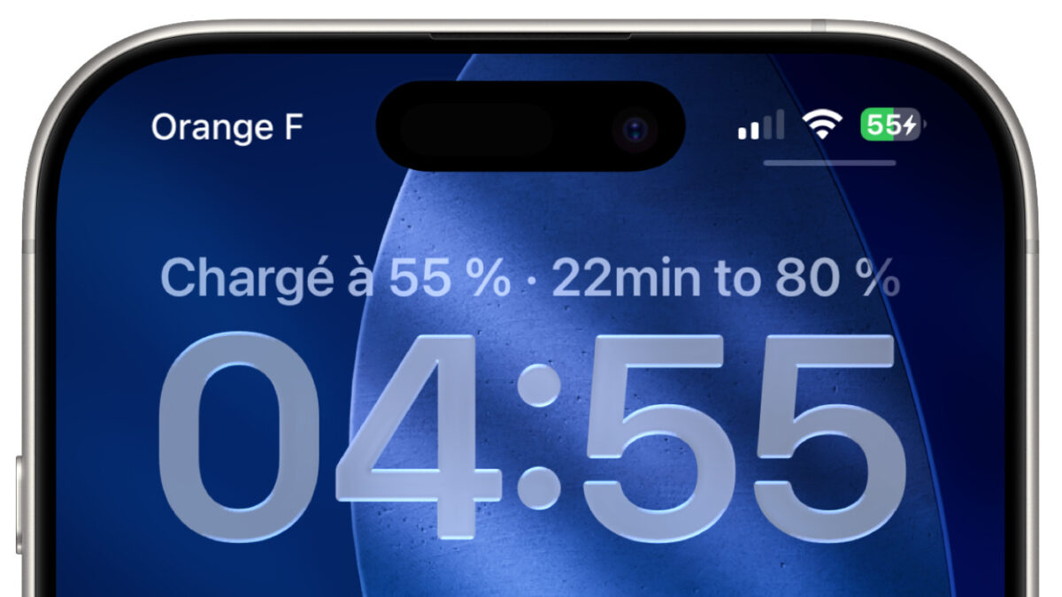 iOS 26 iPhone Temps de Charge Restant