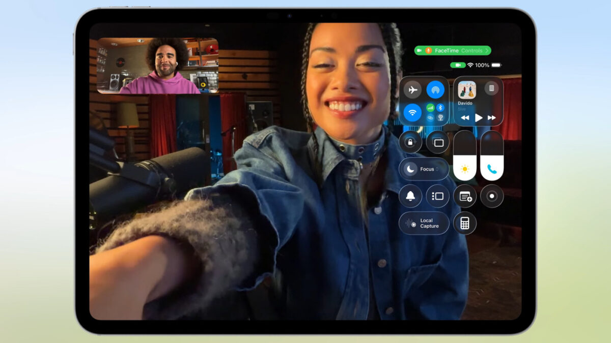 iPadOS 26 Capture Locale Enregistrement Podcast iPad