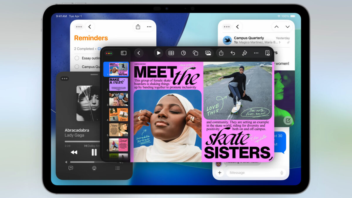 iPadOS 26 iPad Plusieurs Applications Ecran Fenetres