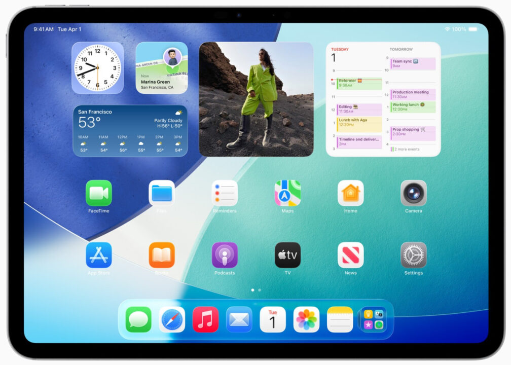 iPadOS 26 iPad Ecran Accueil
