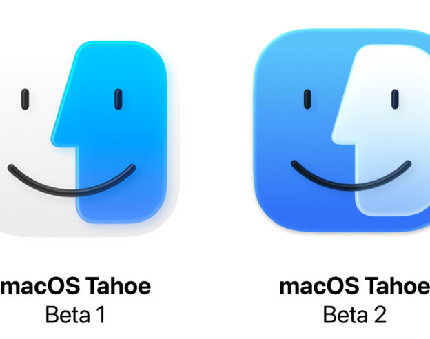 Image macOS Tahoe bêta 2 rétablit les couleurs du Finder et l’arrière-plan pour la barre des menus