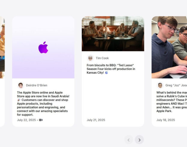 Image In the Loop : Apple se met à centraliser les réseaux sociaux de ses dirigeants