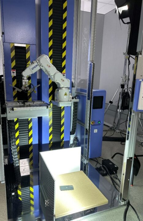 Laboratoire Apple Test Resistance Chute iPhone