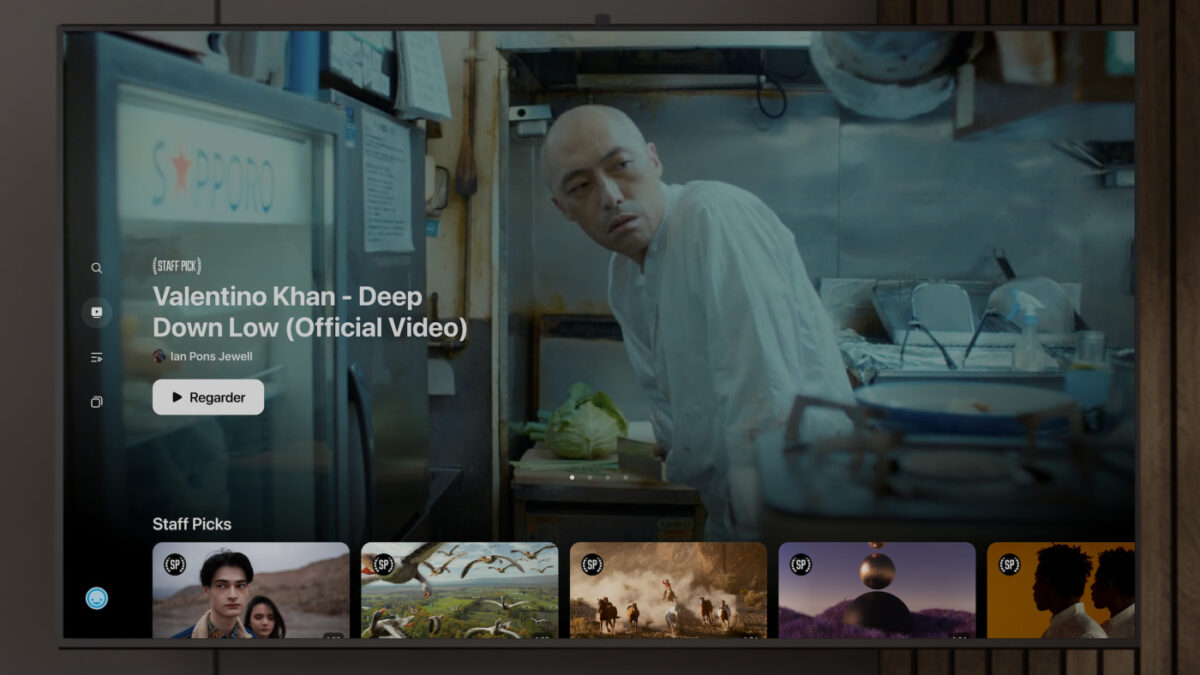 Vimeo Application Apple TV