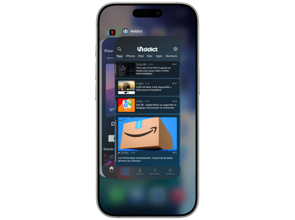 iOS 26 Beta 3 Nouveau Multitache