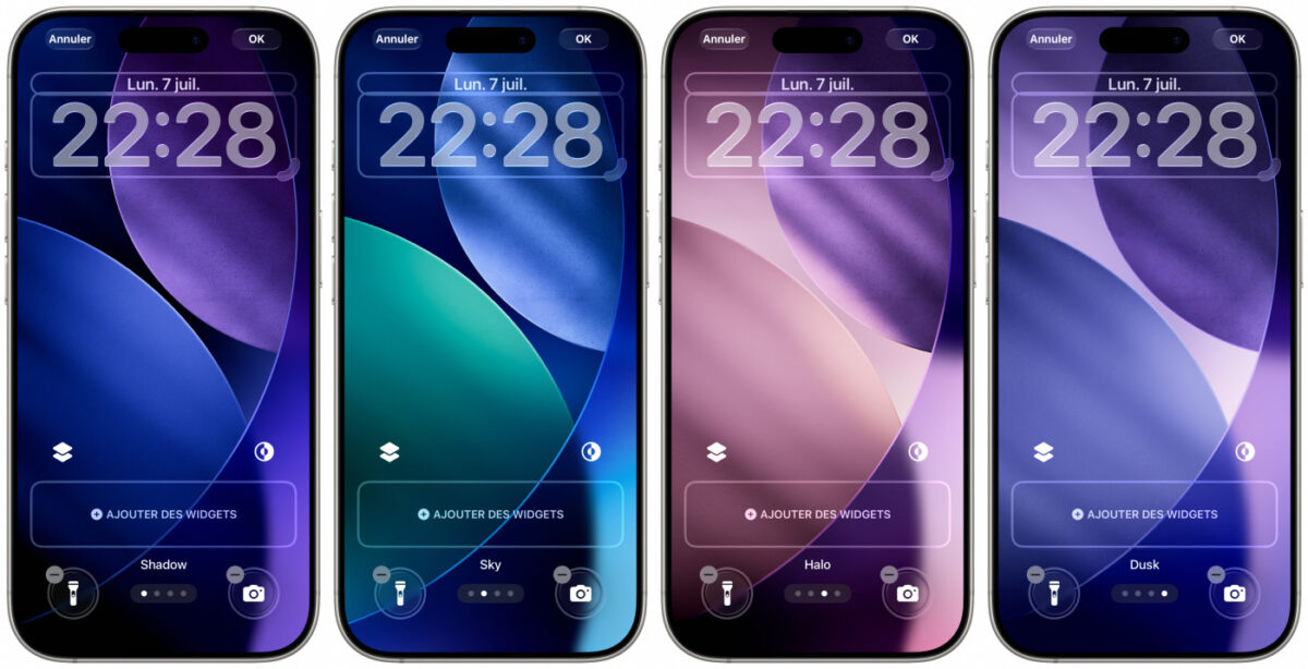 iOS 26 Beta 3 Nouveaux Fonds Ecran