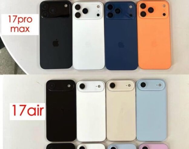 Image iPhone 17 : les nouveaux coloris se dévoilent, dont du orange… et du rose !