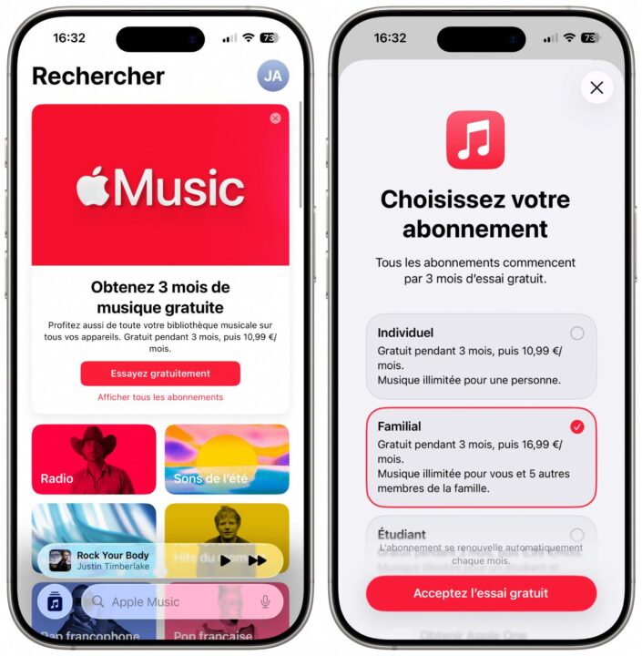 Apple Music Famille Gratuit 3 Mois