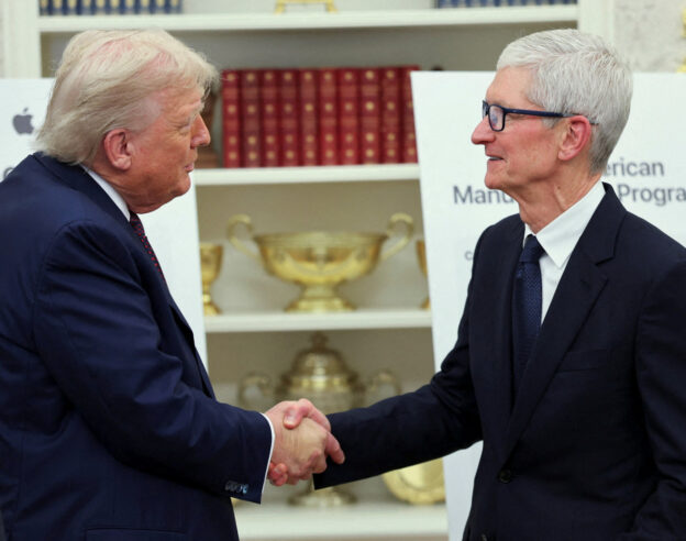 Image Apple investit 600 milliards de dollars aux États-Unis pour la production locale