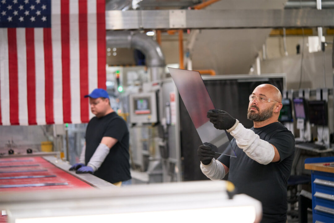 Verre Usine Corning Etats-Unis