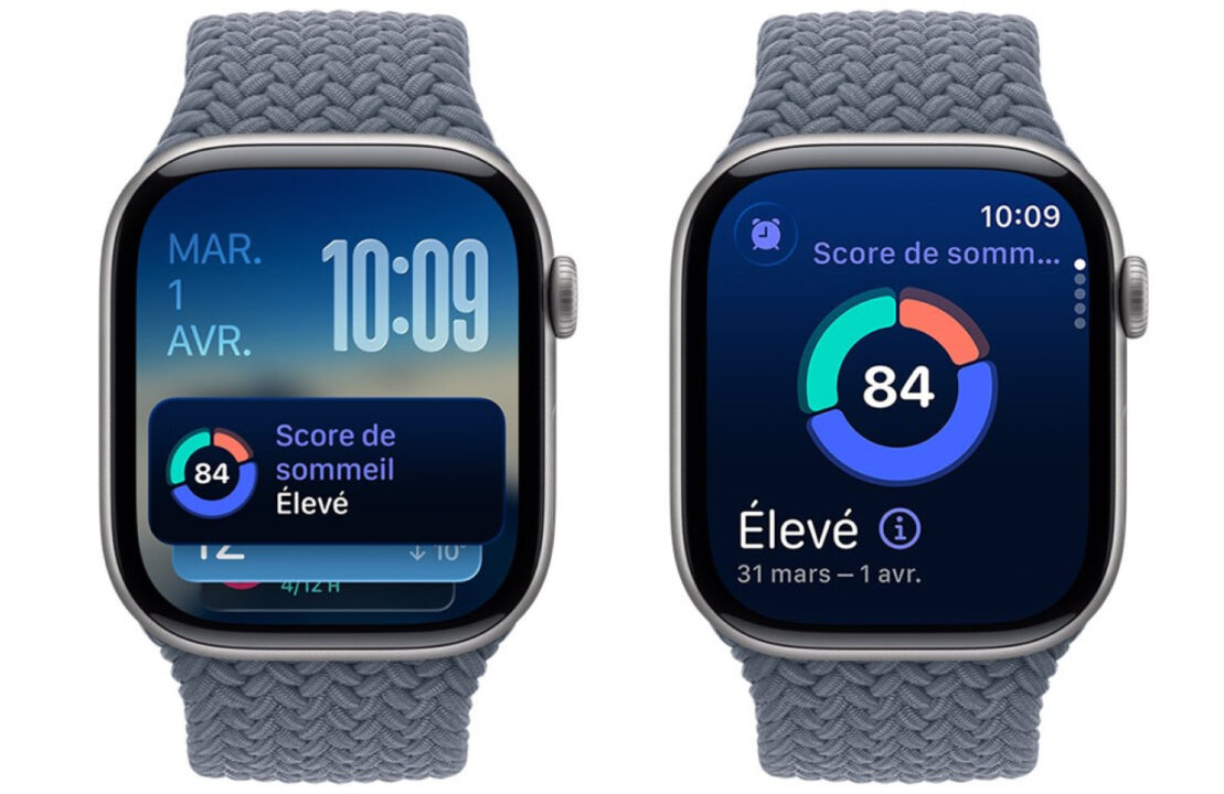 Apple Watch Series 11 Score de Sommeil