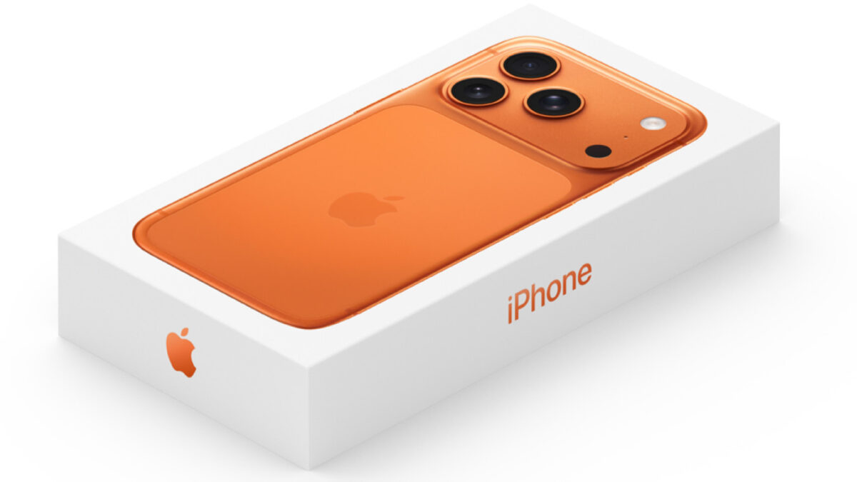 Boite iPhone 17 Pro Max Orange