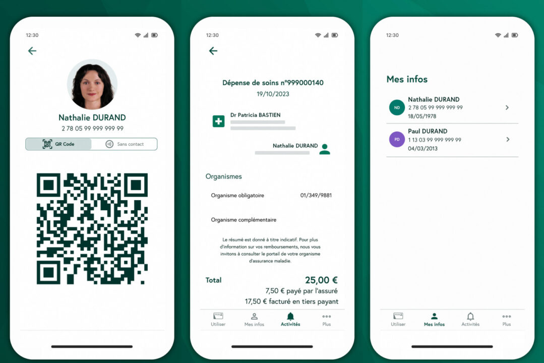 Carte Vitale Application iPhone