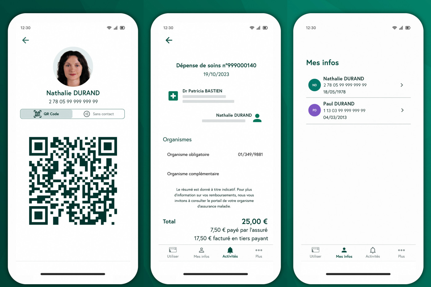 Carte Vitale Application iPhone
