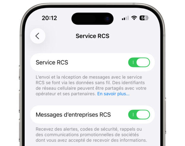 Image La Poste Mobile annonce le RCS sur iPhone et Android