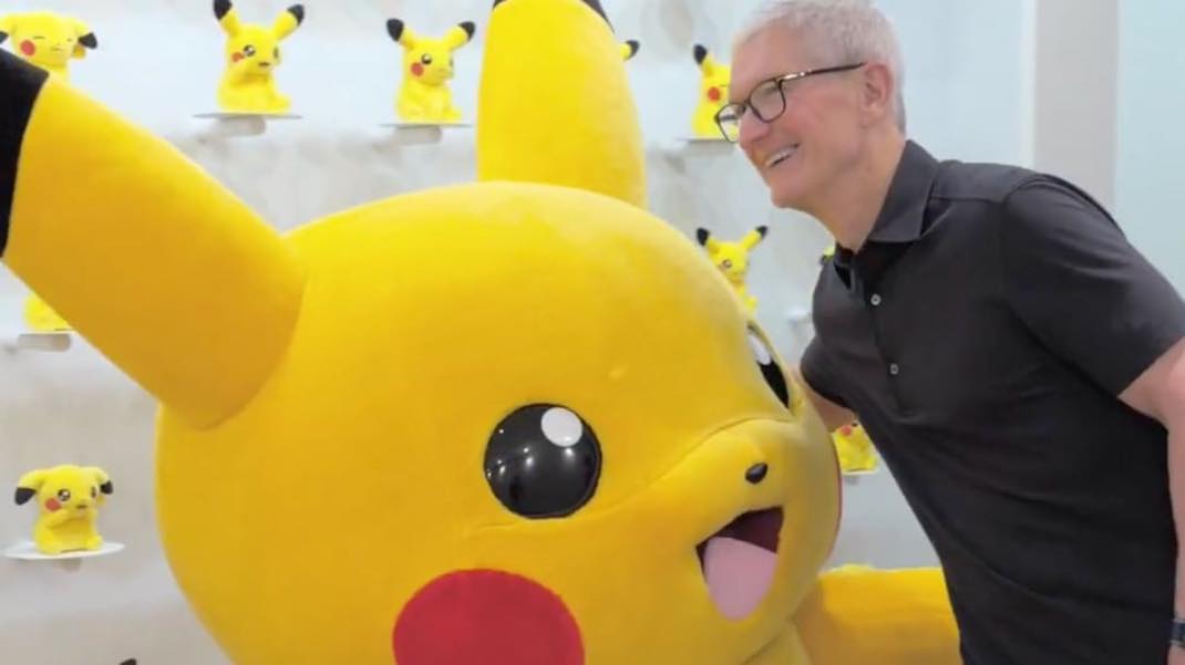 Tim Cook Pikachu