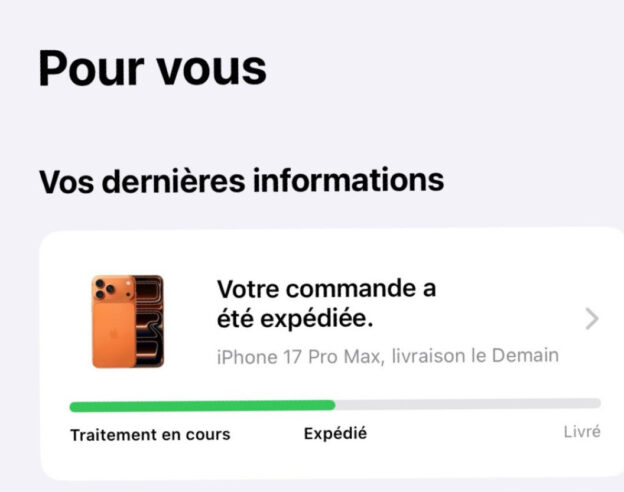 Image Apple expédie les iPhone 17 et Air en Europe