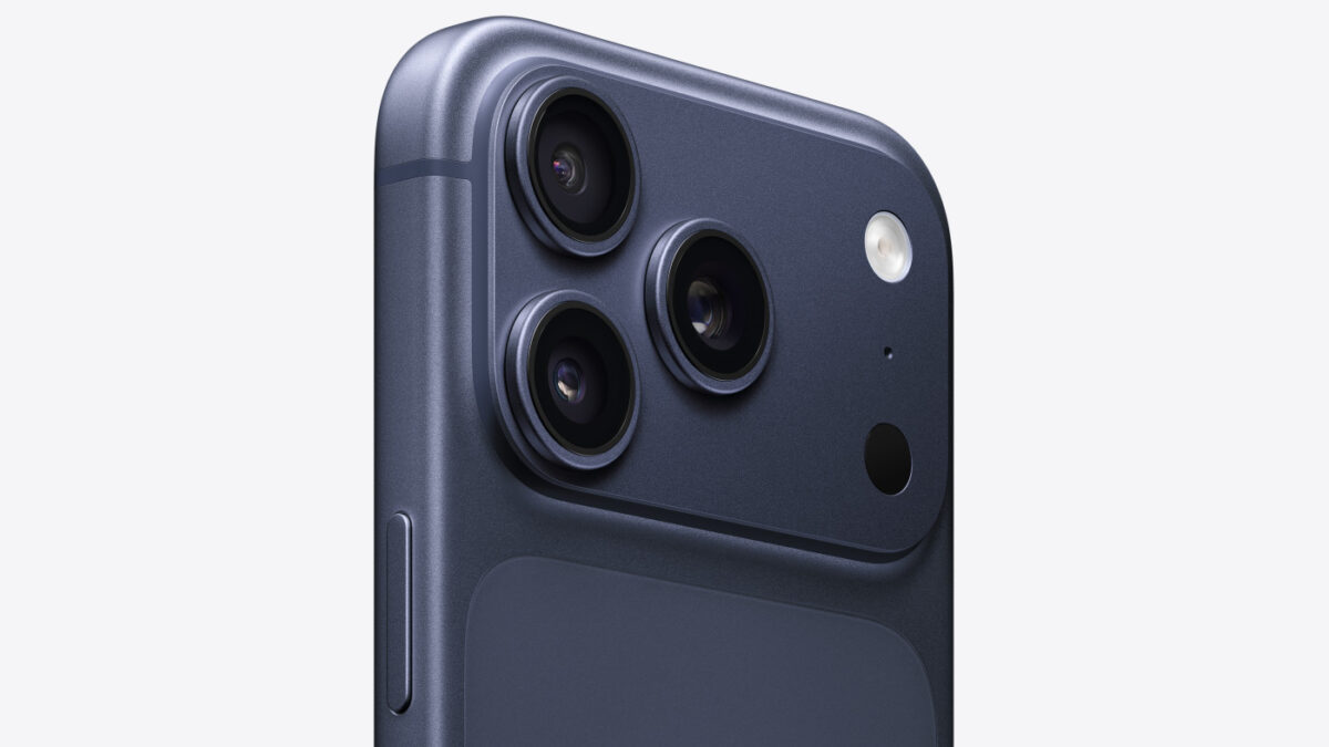 iPhone 17 Pro Arriere Capteurs Photo Bleu Intense