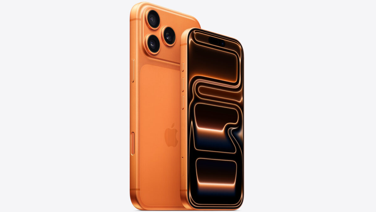iPhone 17 Pro Avant Arriere Orange Cosmique