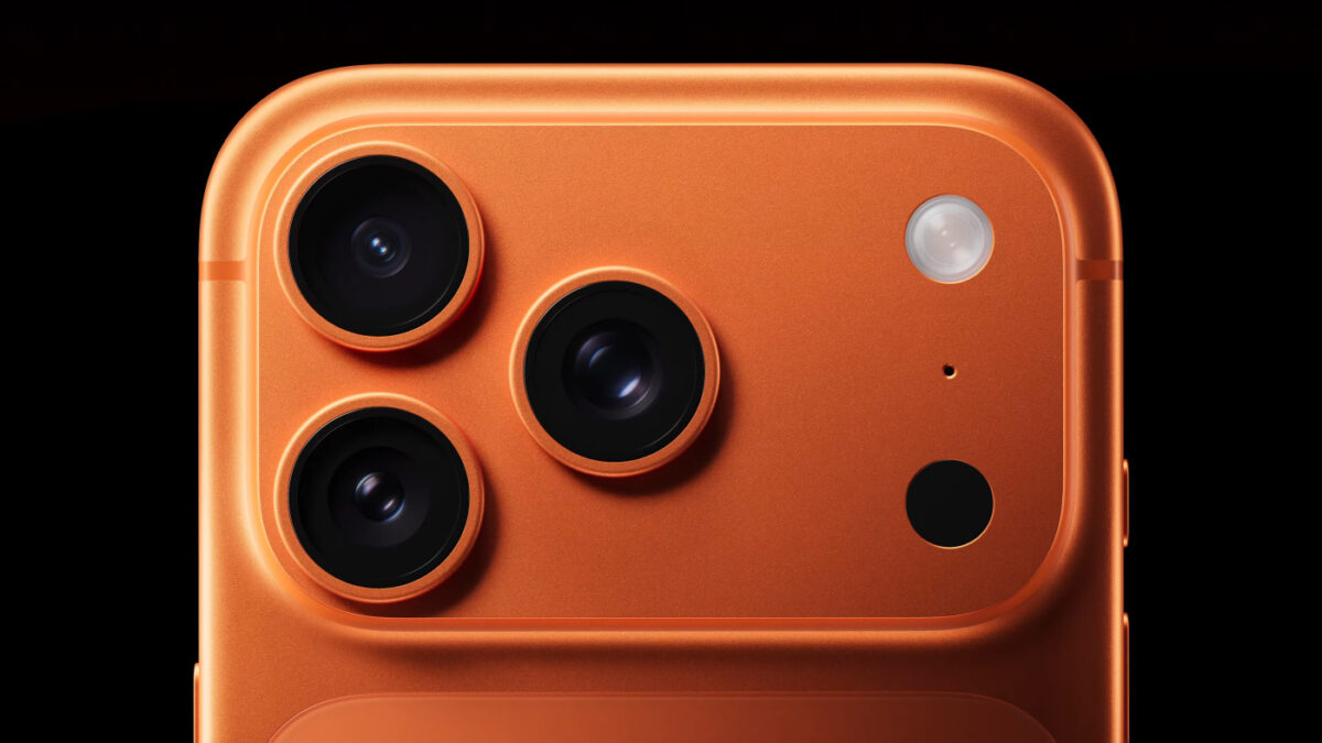 iPhone 17 Pro Capteurs Photo Orange