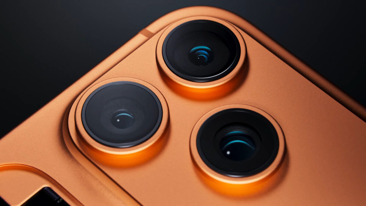 iPhone 17 Pro Orange Capteurs Photo