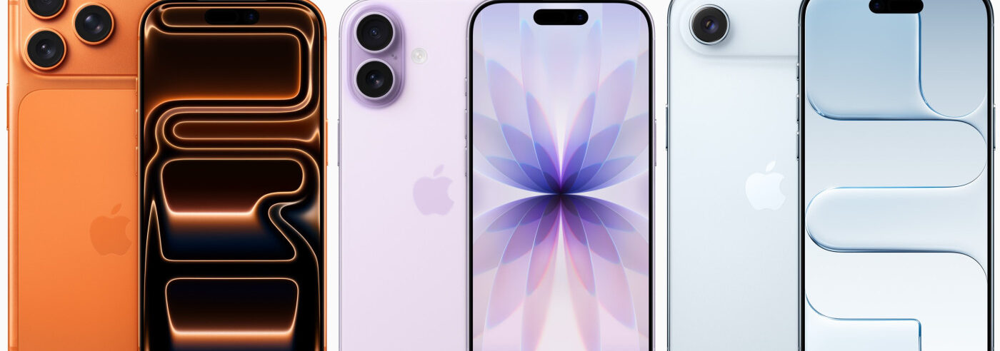 iPhone 17 Pro vs iPhone 17 vs iPhone Air Avant Arriere