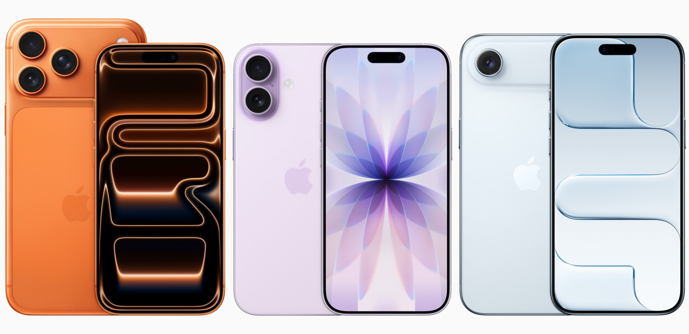 iPhone 17 Pro vs iPhone 17 vs iPhone Air Avant Arriere