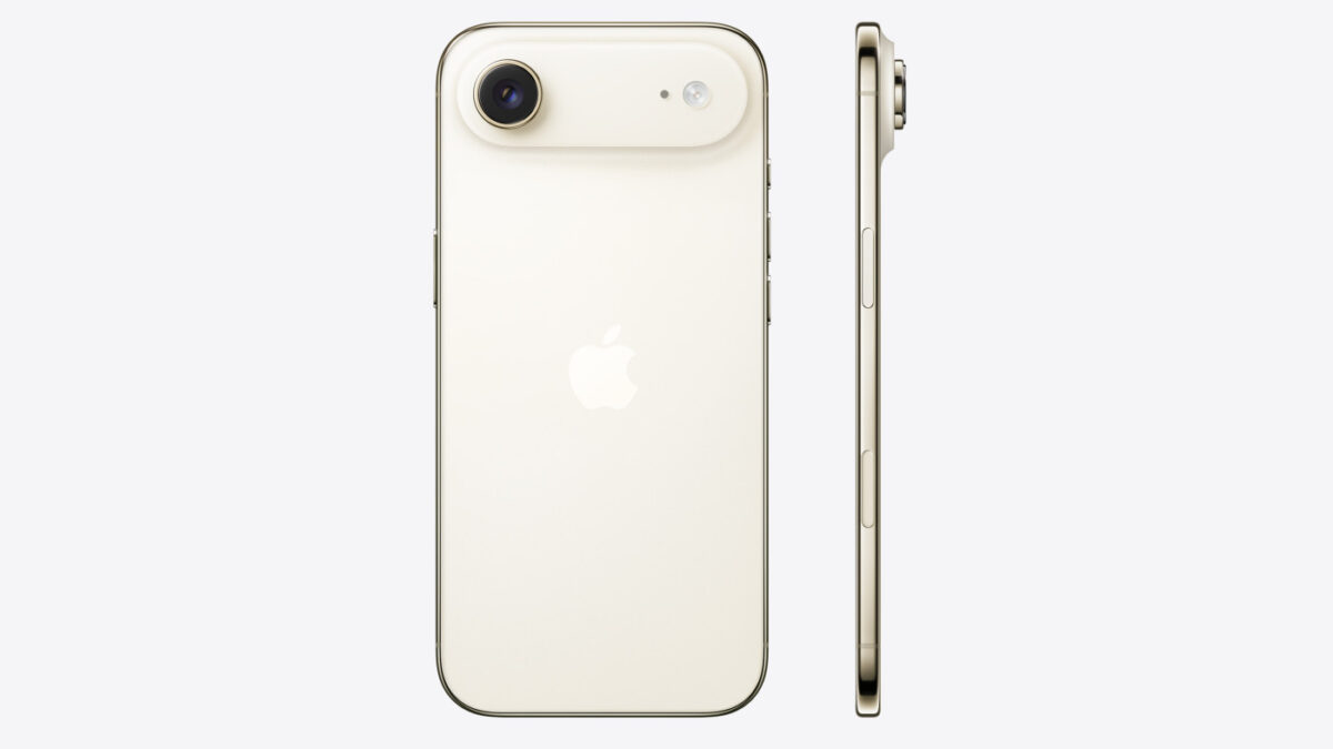 iPhone Air Or Clair Arriere Profil