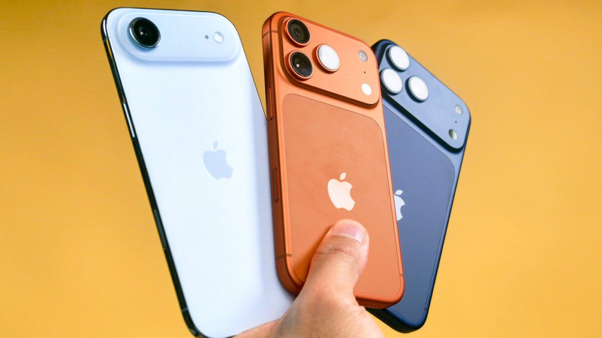iPhone Air vs iPhone 17 Pro vs iPhone 17 Pro Max Arriere Prise en Main