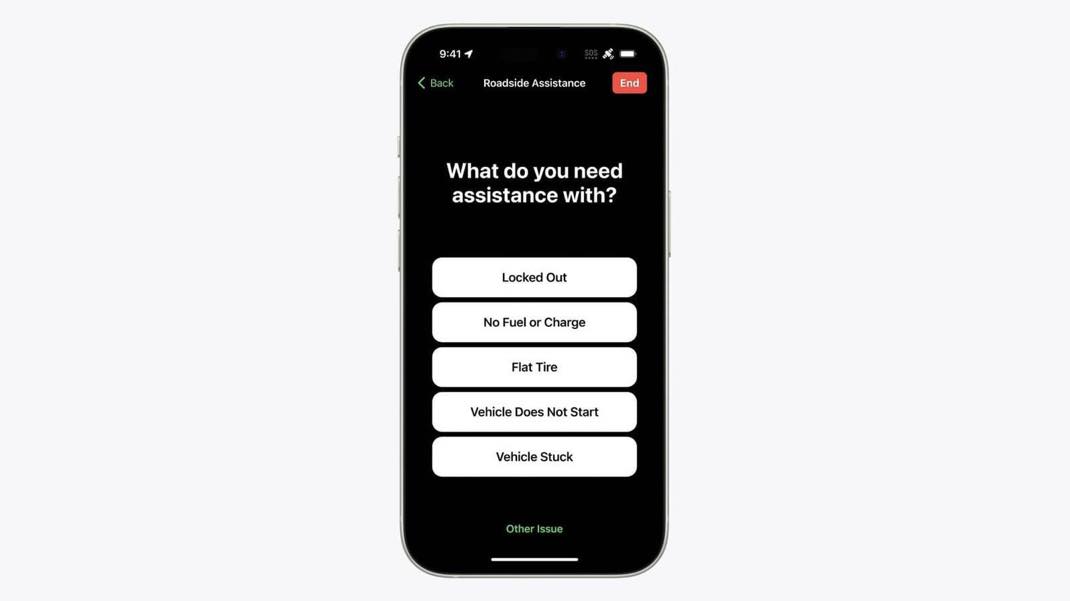 iPhone assistance routière