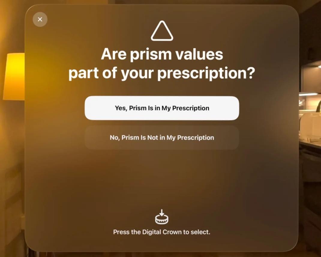 visionOS 26 Prism 1